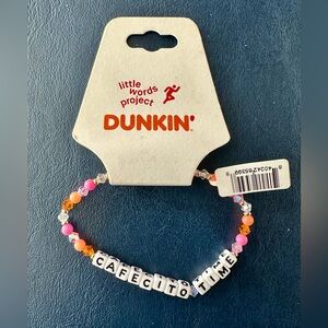 Little Words Project Dunkin Donuts Bracelet